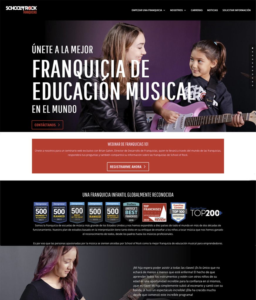 Franquicias School of Rock